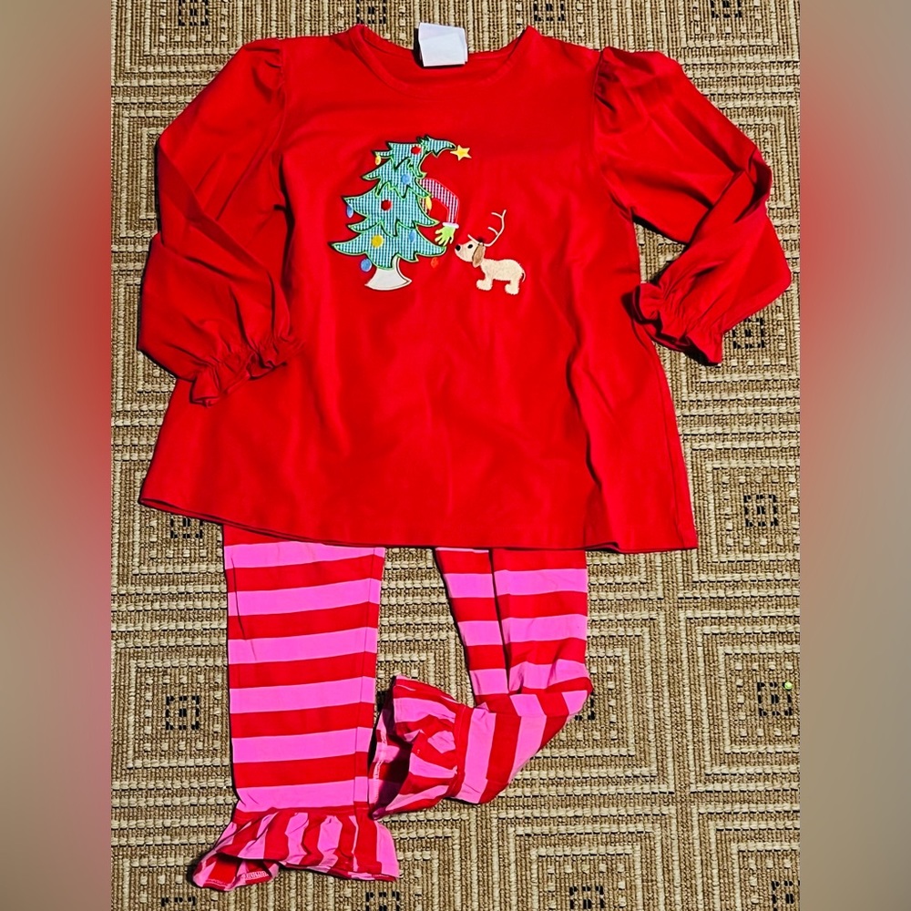 Banana Split Grinch Christmas set 6X